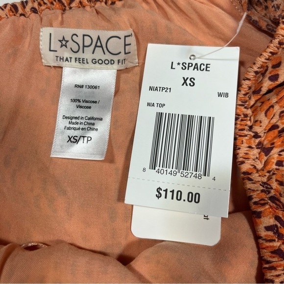 L*Space Nia Club Kids Asymmetrical Crop Top - Picture 8 of 12